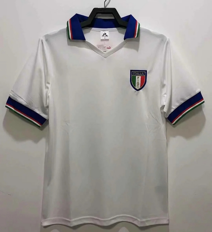 AAA Quality Italy 1982 World Cup Away Soccer Jersey